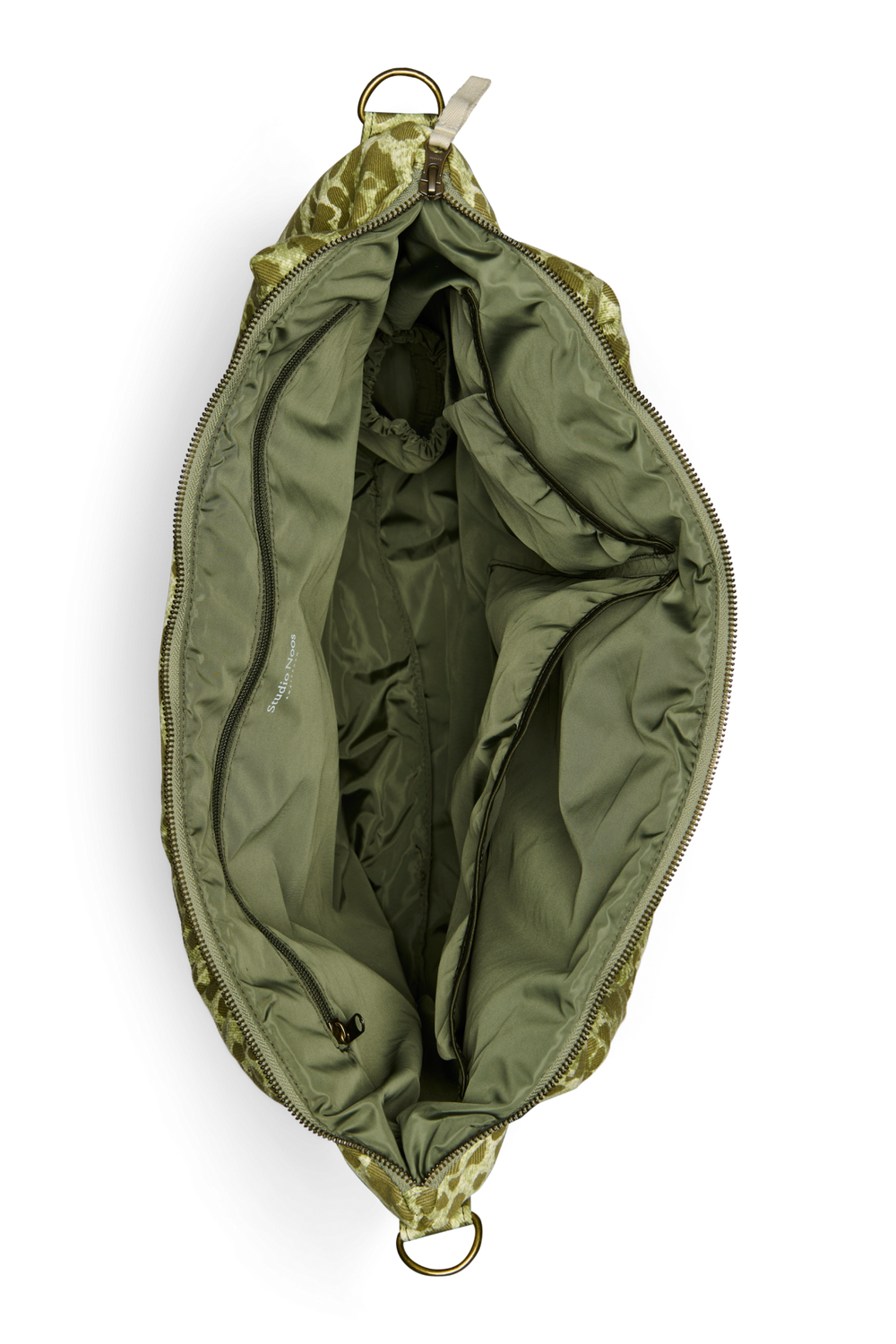 Green Leopard Cotton Sac À Langer