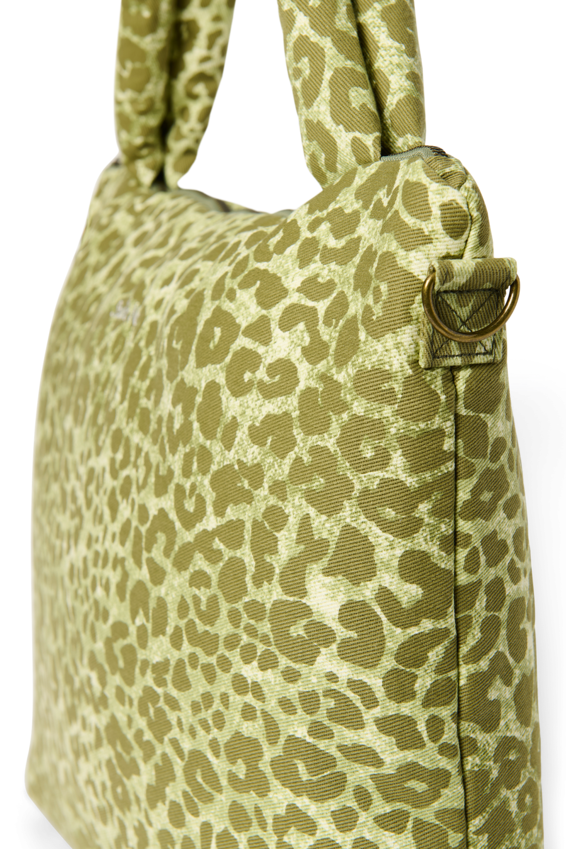 Green Leopard Cotton Sac À Langer