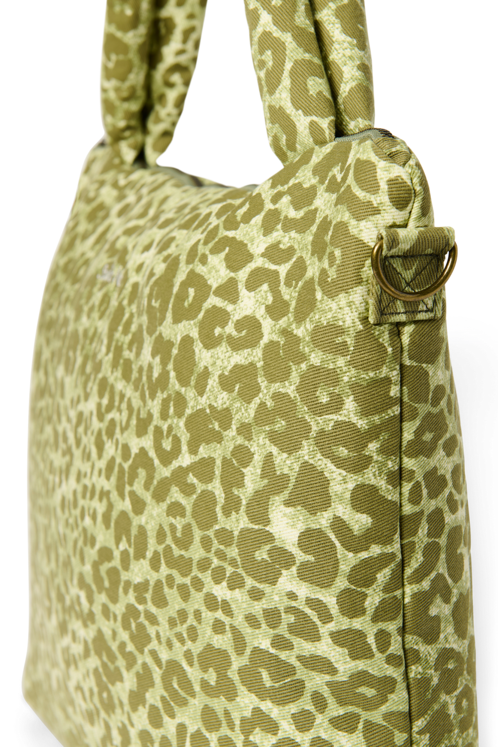 Green Leopard Cotton Sac À Langer