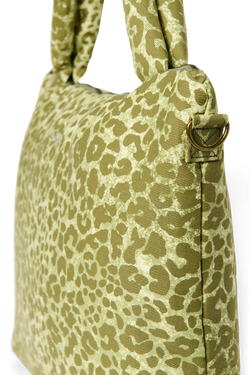 Green Leopard Cotton Sac À Langer