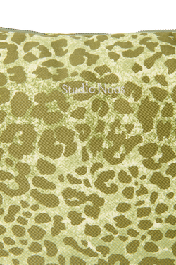 Green Leopard Cotton Sac À Langer