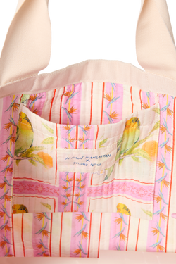 Beach Bag | Maison Mangostan x Studio Noos Birds