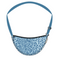Puffy Adult Fanny Pack | Blue Leopard