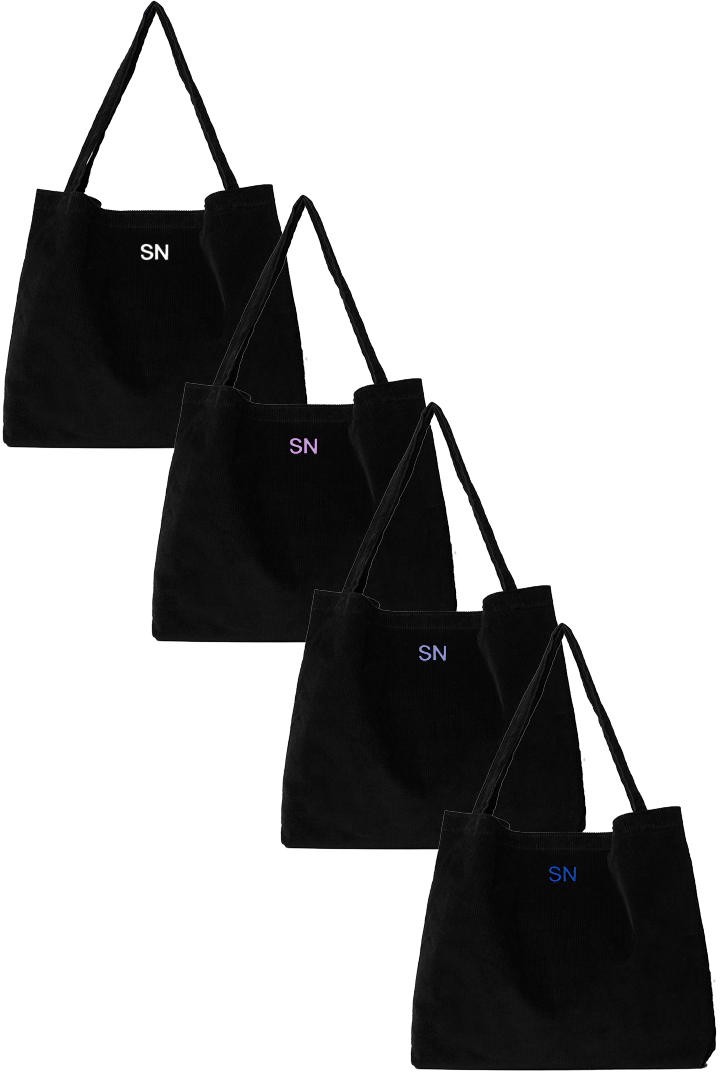 Zwarte Puffy Mom Bag