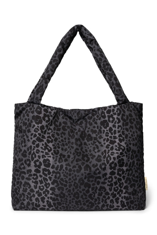 Antra Leopard Puffy Mom Bag