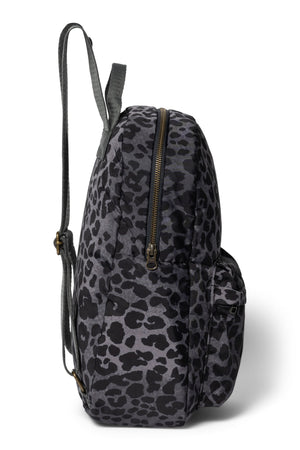 Puffy Midi Backpack | Leopard