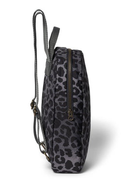 Puffy Mini Backpack | Leopard