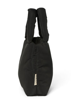 Black Puffy Mini Handbag