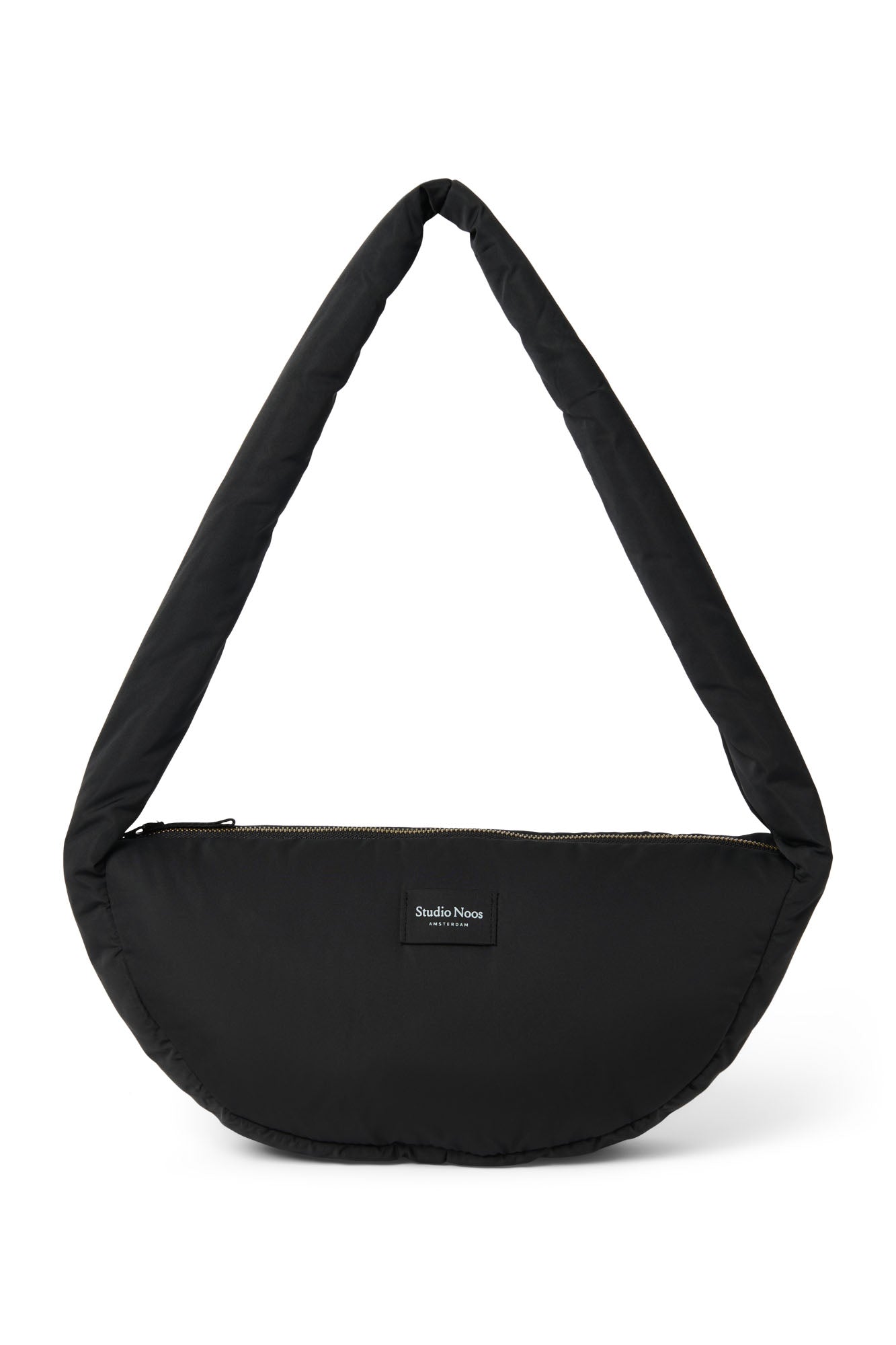 Puffy Mini Cross Body Bag | Black