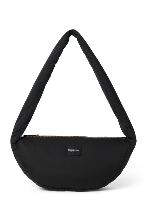 Puffy Mini Cross Body Bag | Black