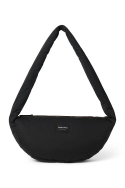 Puffy Mini Cross Body Bag | Black