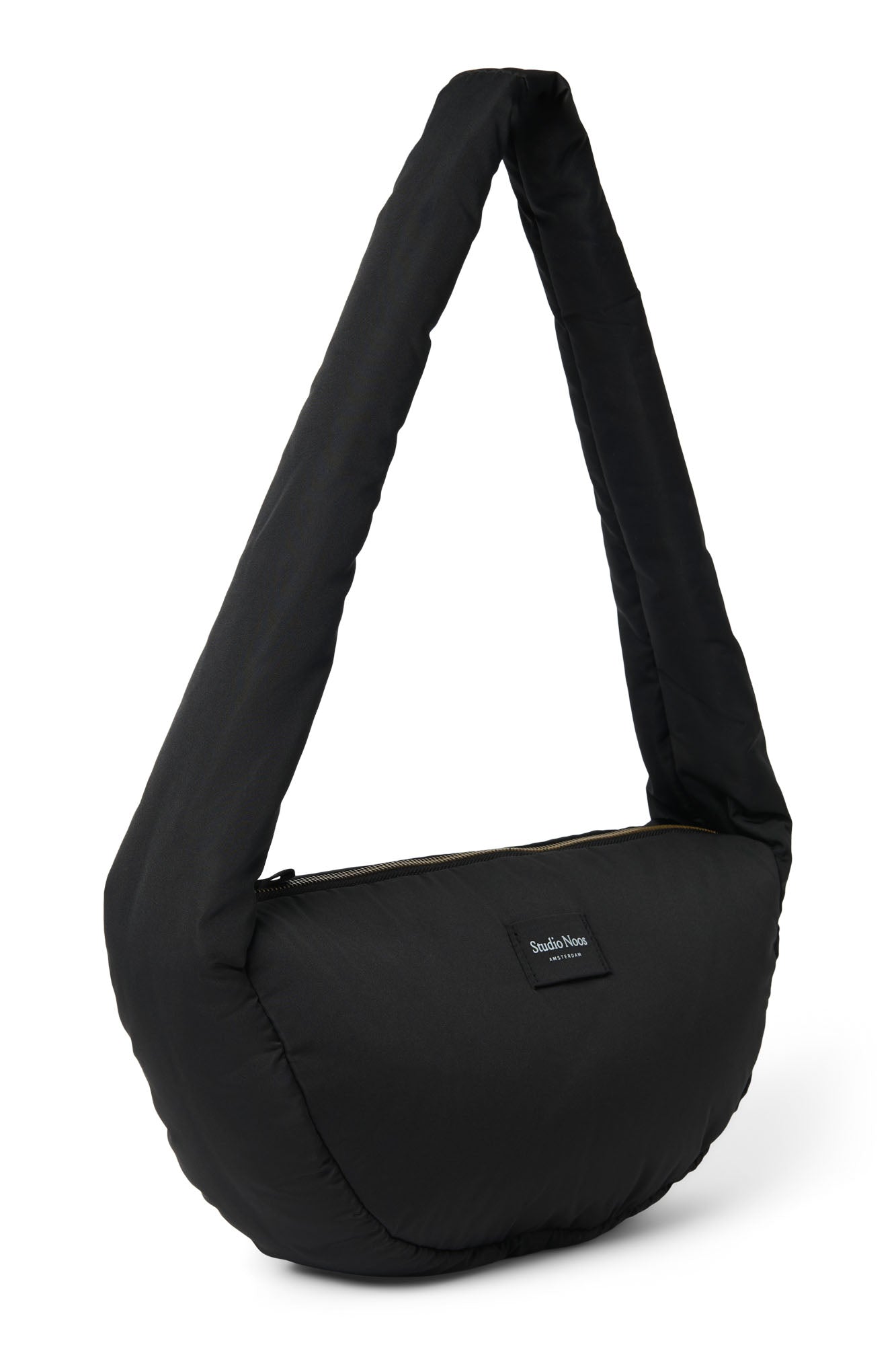 Puffy Mini Cross Body Bag | Black