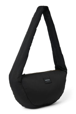 Puffy Mini Cross Body Bag | Black