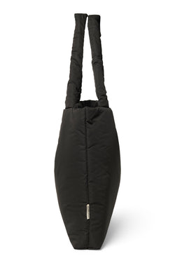 Matelassé Mom Bag | Noir
