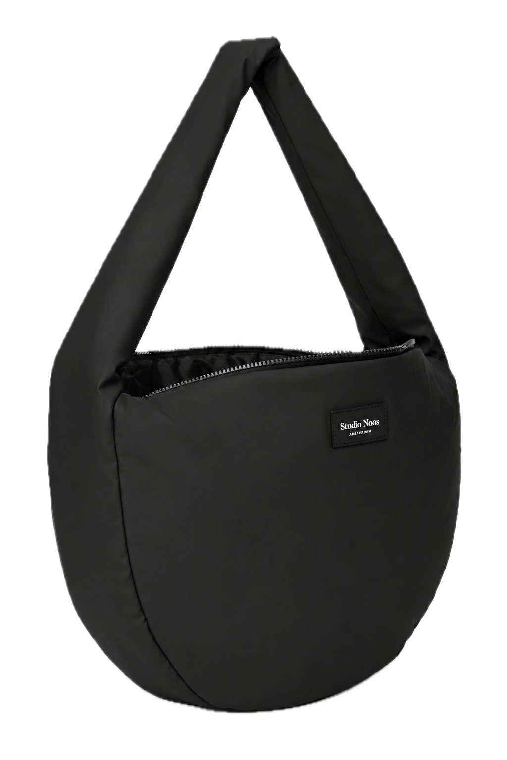 Rain Puffy Mini Cross Body Bag | Black