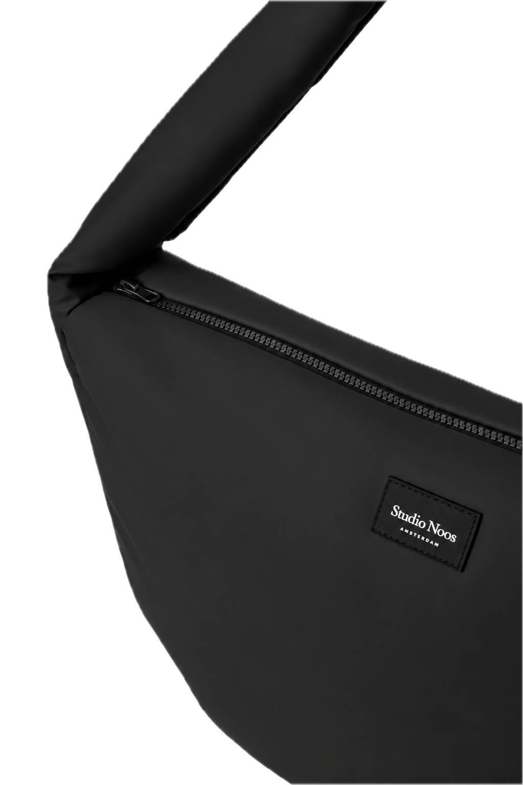 Rain Puffy Mini Cross Body Bag | Black