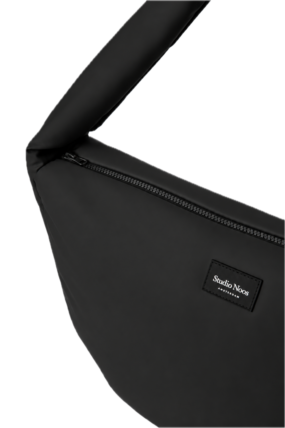 Rain Puffy Mini Cross Body Bag | Black