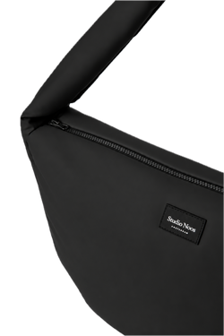 Rain Puffy Mini Cross Body Bag | Black