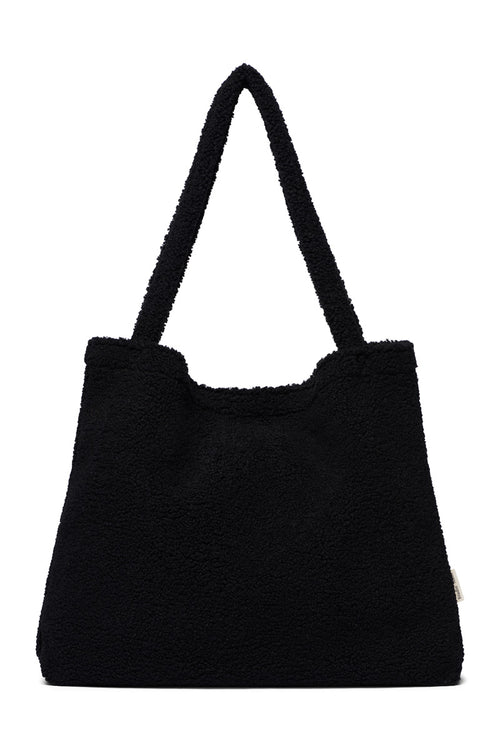 Zwarte Teddy Mom Bag