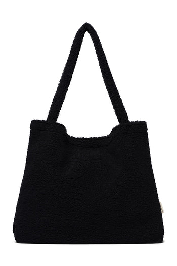Zwarte Teddy Mom Bag