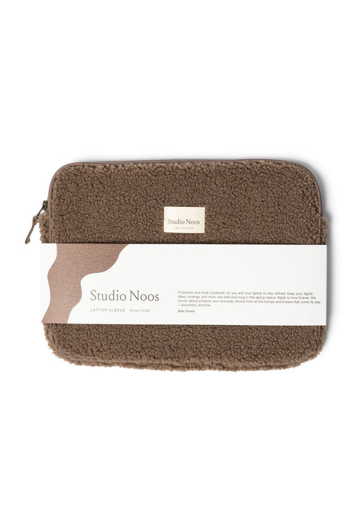 Brown Teddy Laptop Sleeve | 13 INCH