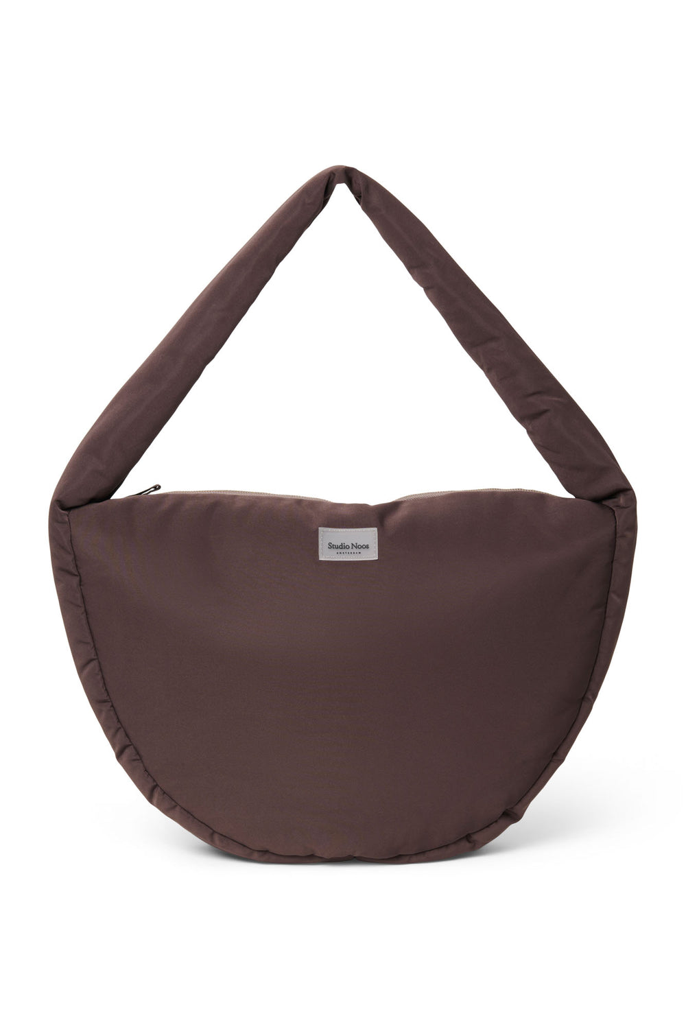 Puffy Cross Body Bag | Brown