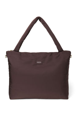 Matelassé Sac À Langer | Brun
