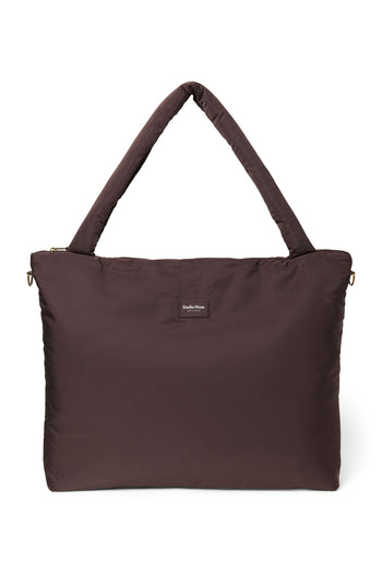 Matelassé Sac À Langer | Brun