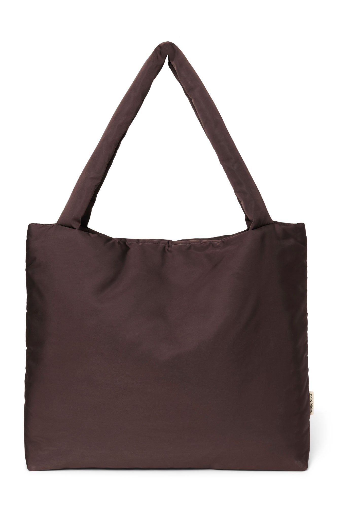Puffy Mom Bag | Brun