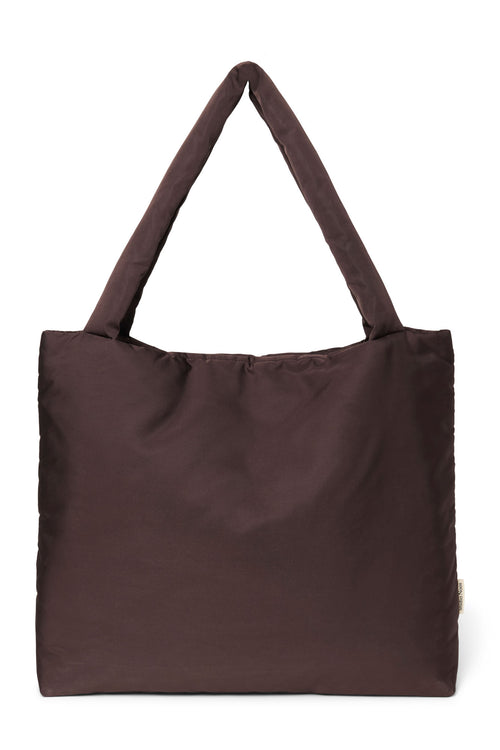 Puffy Mom Bag | Brown