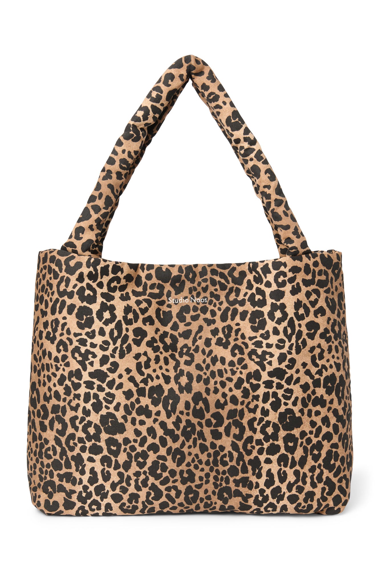 Cotton Mom Bag | Brown Leopard