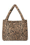 Cotton Mom Bag | Brown Leopard