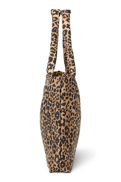 Cotton Mom Bag | Brown Leopard