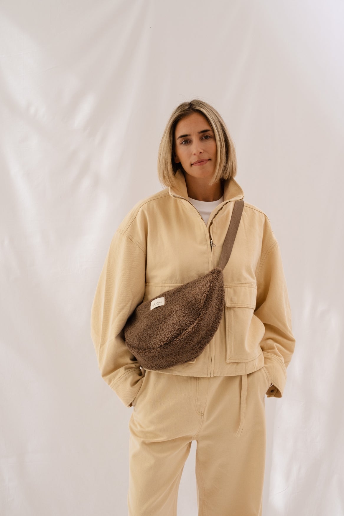 Teddy Adult Sac Banane | Brun