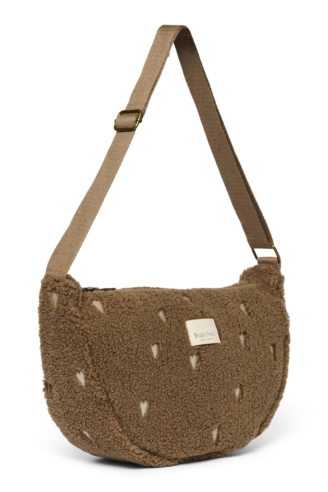 Teddy Adult Sac Banane | Brun Hearts