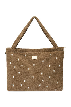 Brun Hearts Teddy Sac à langer