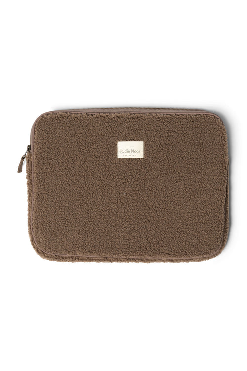 Teddy Laptop Sleeve 15 Inch | Brown