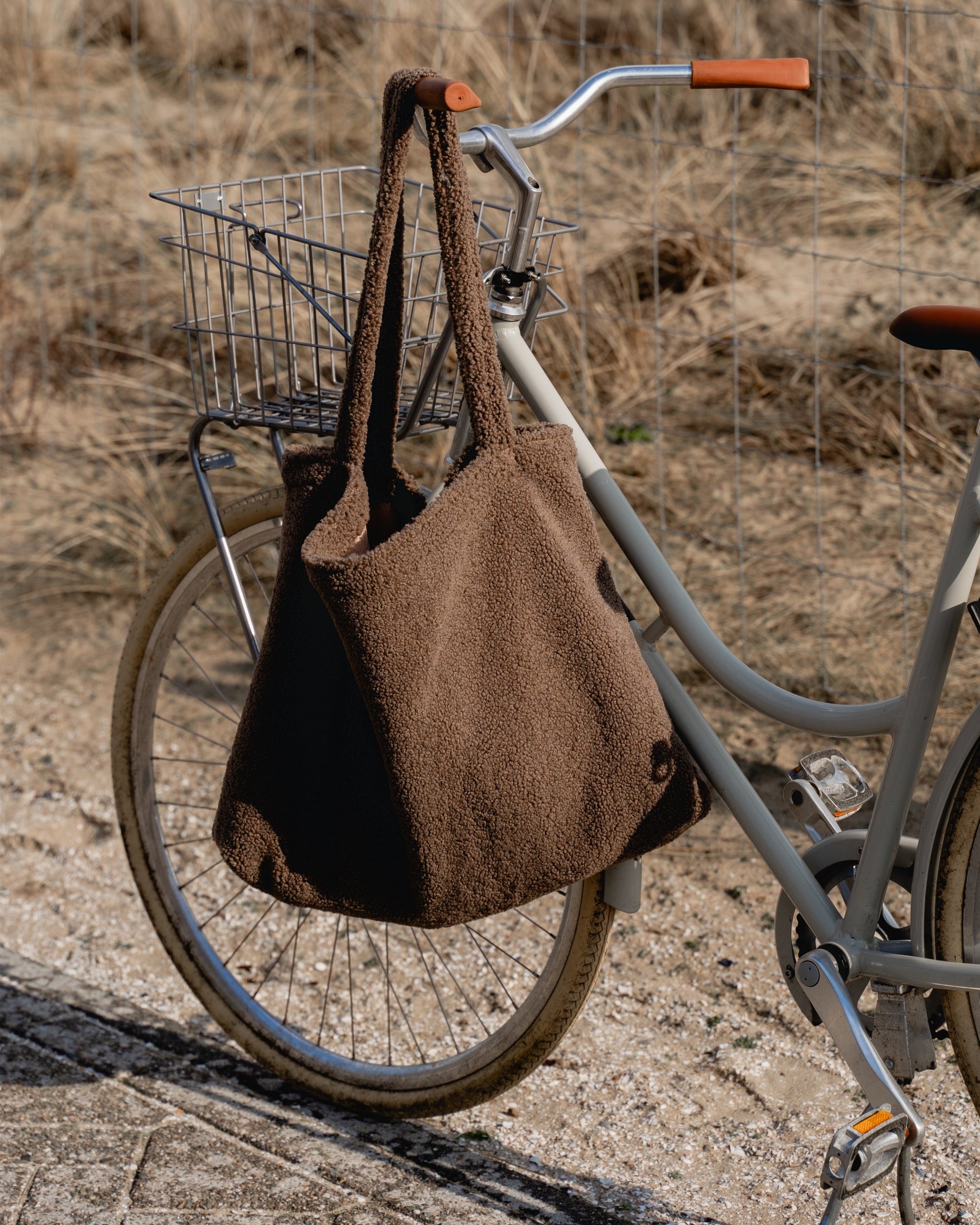 Bruine Teddy Mom Bag