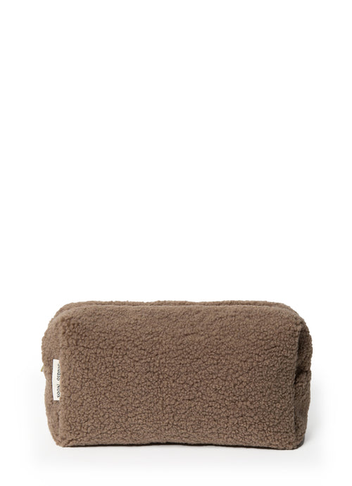 Bruine Teddy Pouch