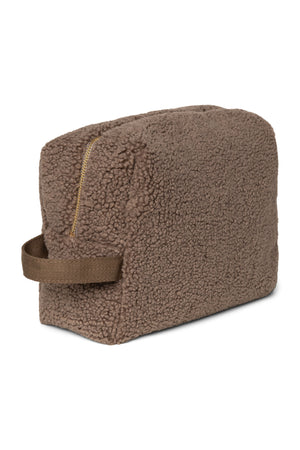Teddy Toiletry Bag | Brown
