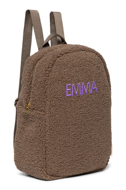 Brown Teddy Mini Backpack