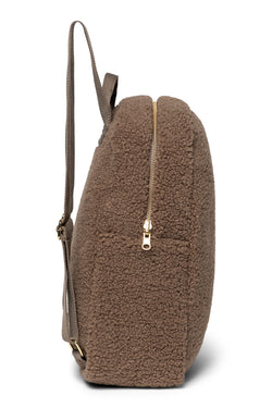 Bruine Teddy Midi Rugtas