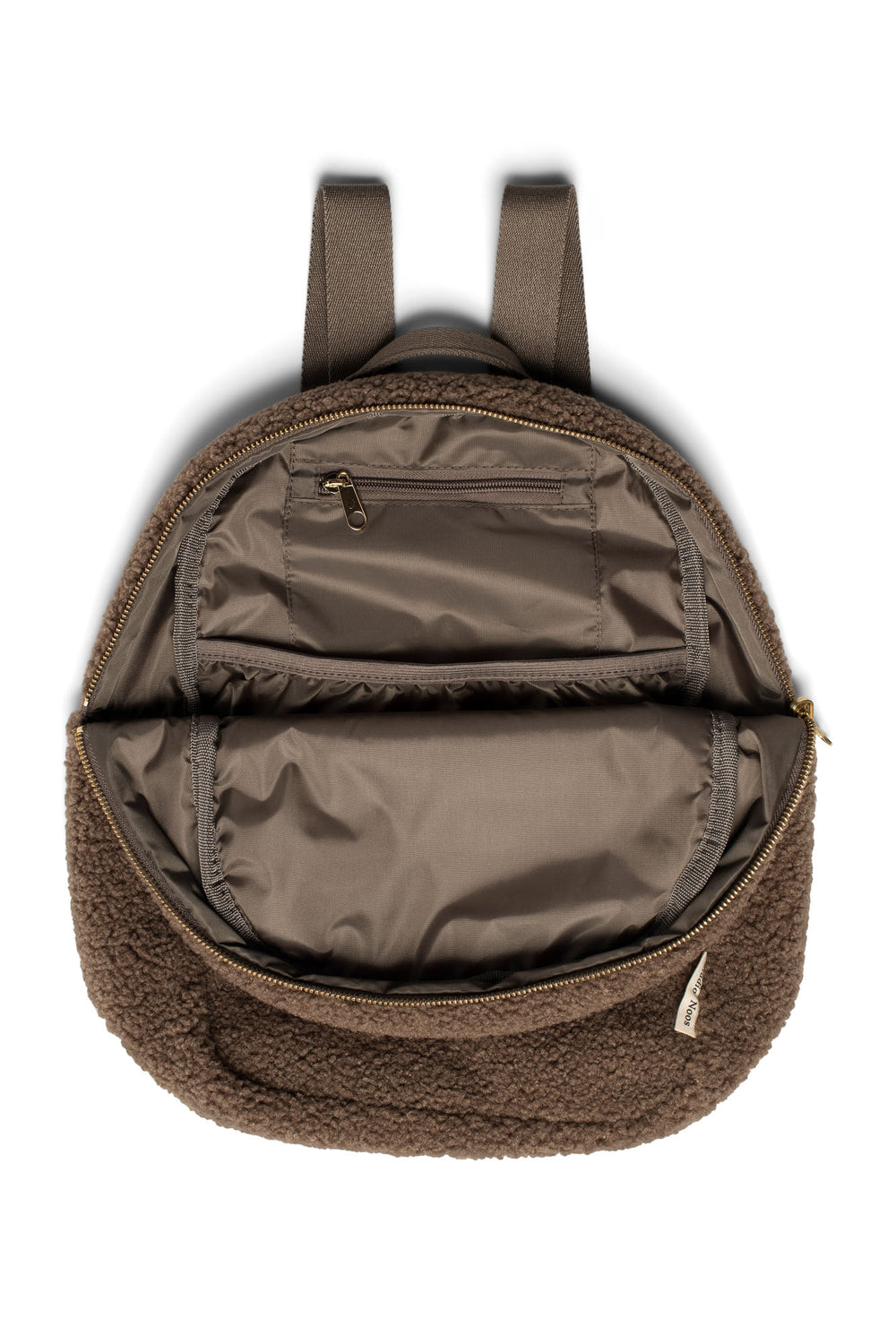 Bruine Teddy Midi Rugtas