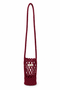 Macramé Bottle Bag | Bordeaux