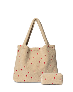 Classic Teddy Gift Set | Ecru Hearts