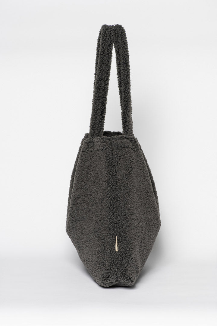 Teddy Mom Bag | Dark Grey