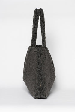 Teddy Mom Bag | Dark Grey