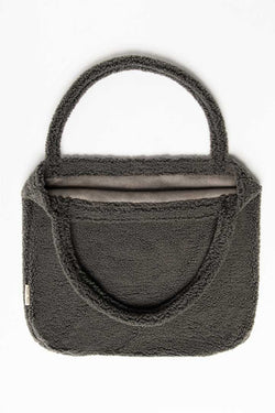 Teddy Mom Bag | Dark Grey