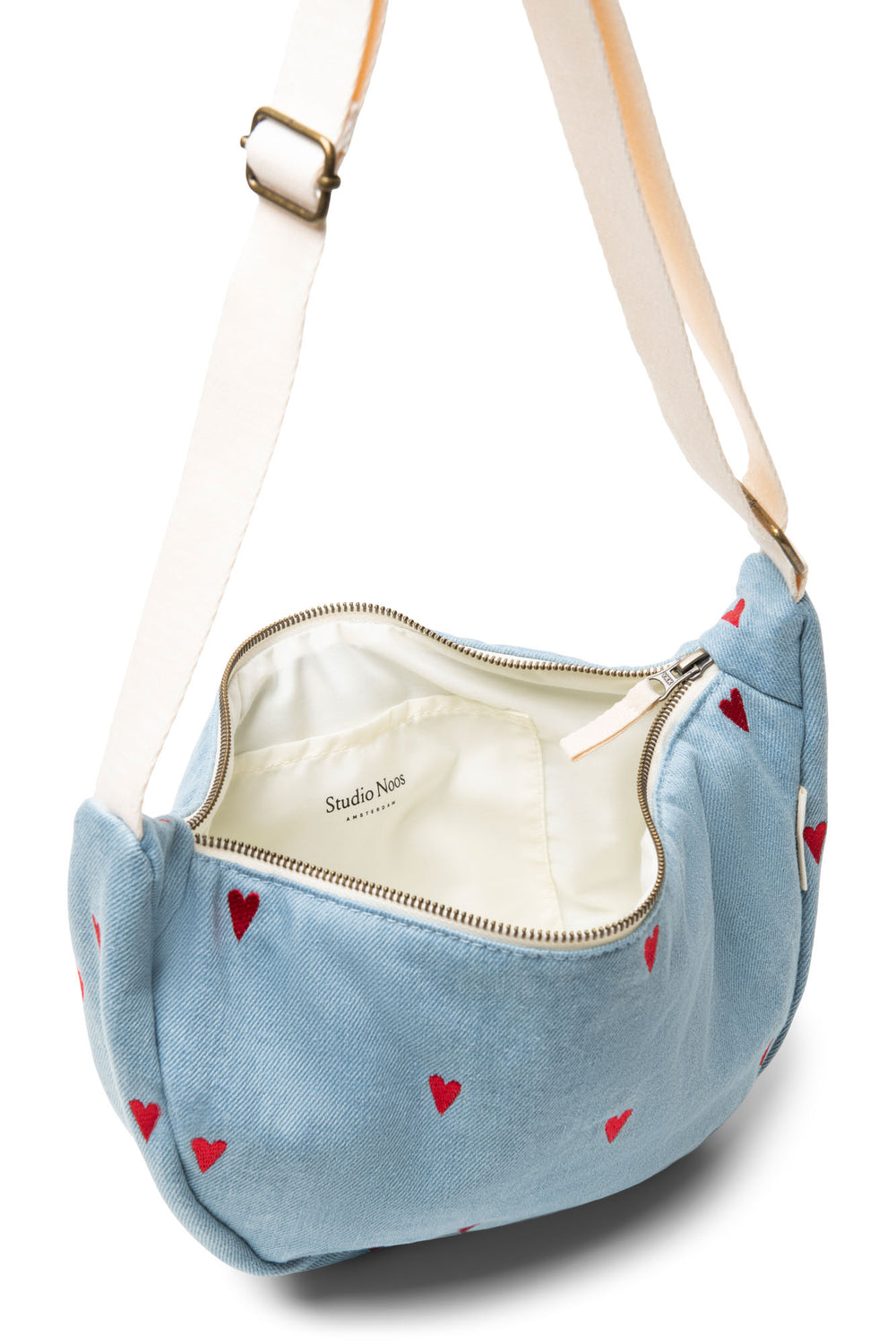 Denim Hearts Adult Fanny Pack