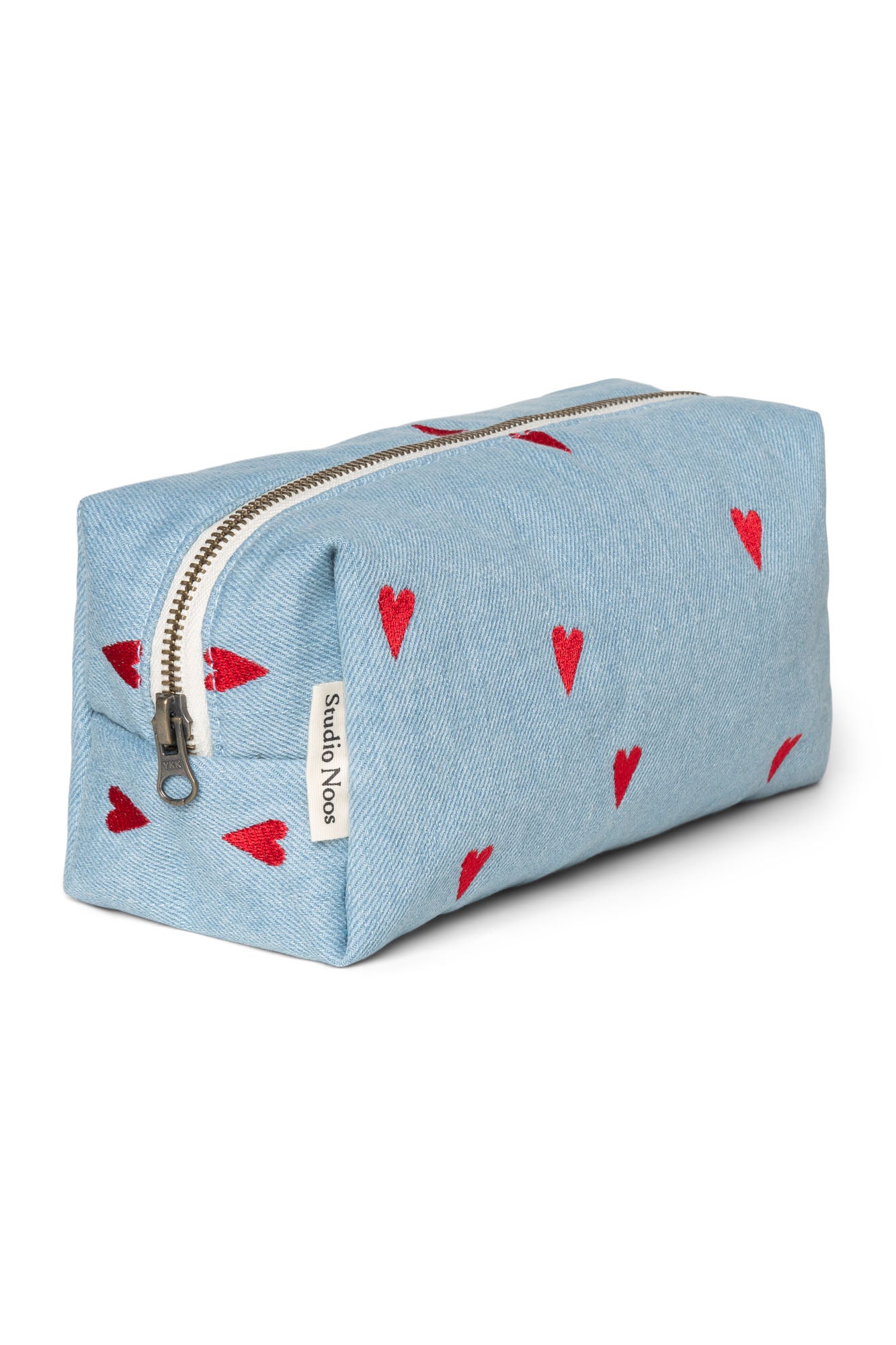 Denim Hearts Pouch